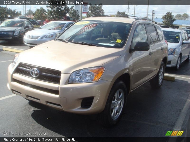 Sandy Beach Metallic / Sand Beige 2009 Toyota RAV4 I4