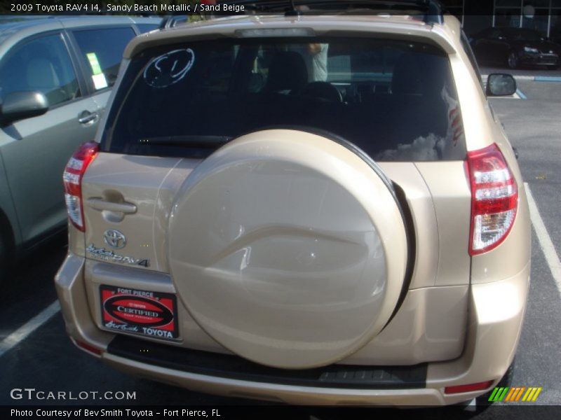 Sandy Beach Metallic / Sand Beige 2009 Toyota RAV4 I4