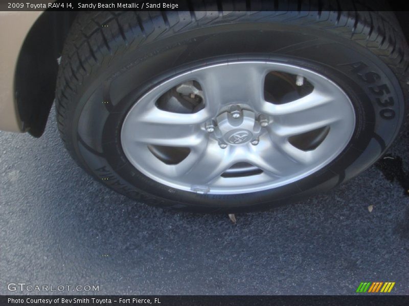 Sandy Beach Metallic / Sand Beige 2009 Toyota RAV4 I4