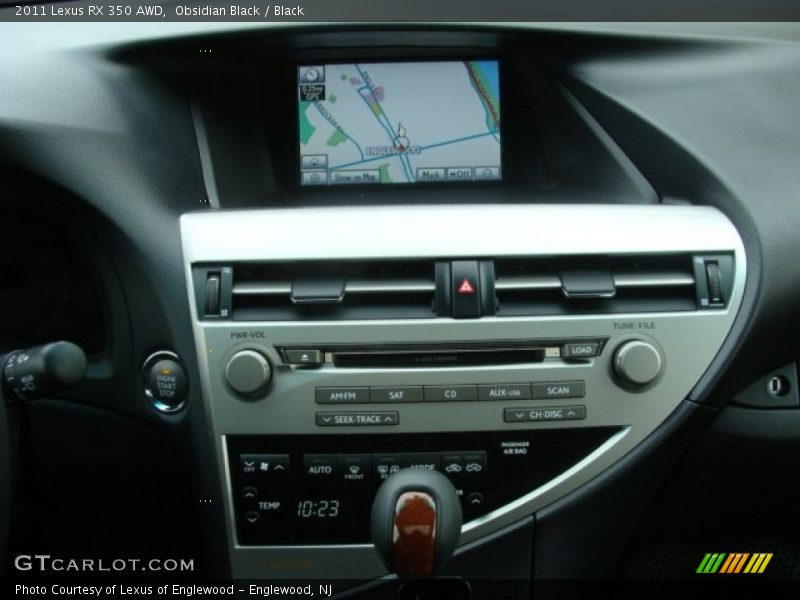 Obsidian Black / Black 2011 Lexus RX 350 AWD