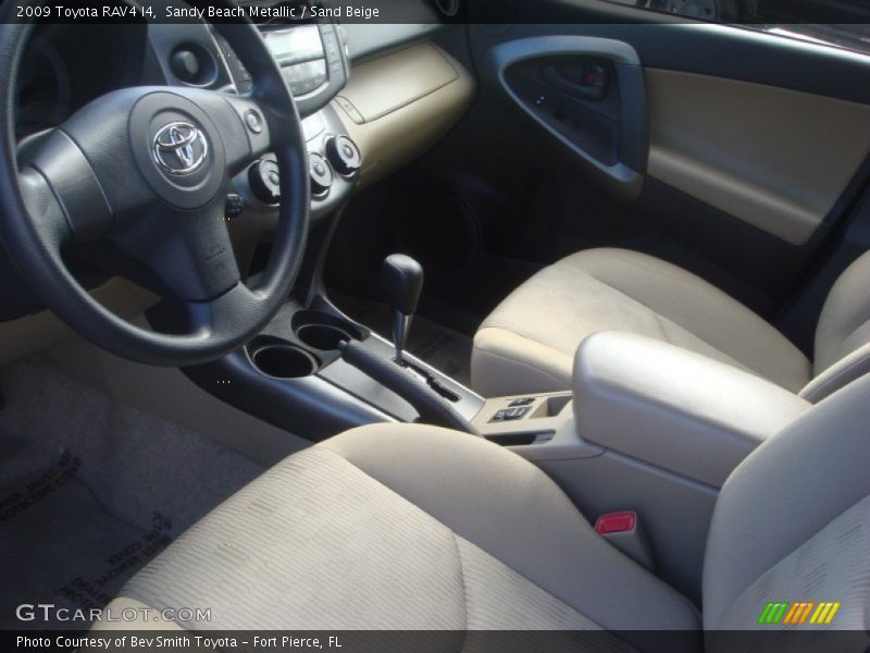 Sandy Beach Metallic / Sand Beige 2009 Toyota RAV4 I4