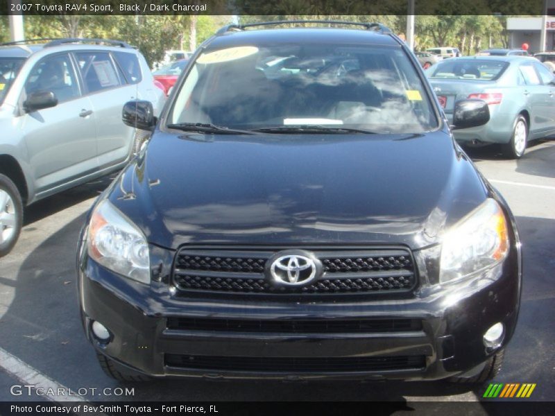 Black / Dark Charcoal 2007 Toyota RAV4 Sport