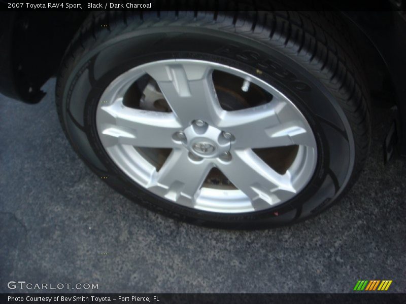 Black / Dark Charcoal 2007 Toyota RAV4 Sport