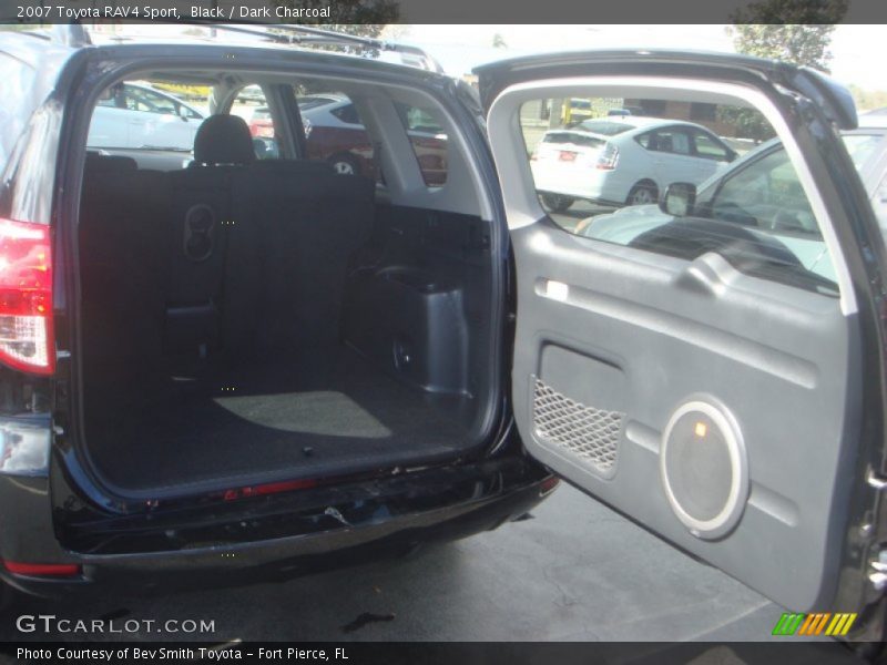 Black / Dark Charcoal 2007 Toyota RAV4 Sport