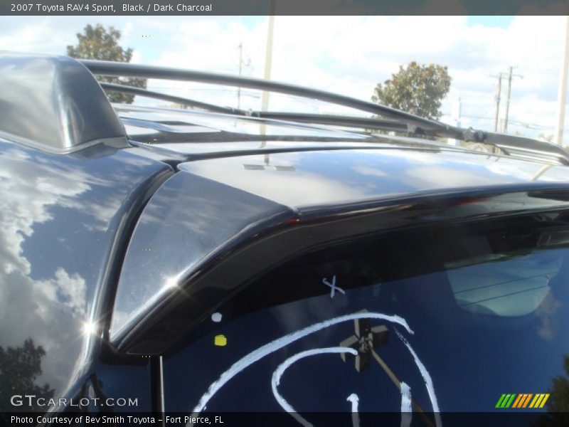 Black / Dark Charcoal 2007 Toyota RAV4 Sport