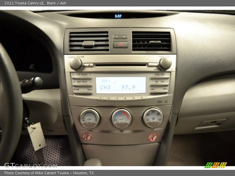 Black / Ash 2011 Toyota Camry LE