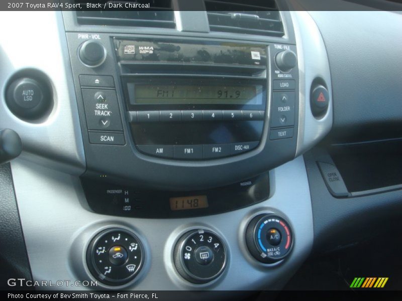 Black / Dark Charcoal 2007 Toyota RAV4 Sport