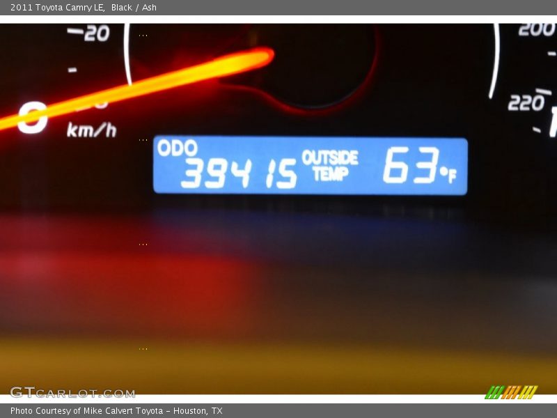 Black / Ash 2011 Toyota Camry LE