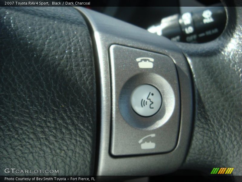 Black / Dark Charcoal 2007 Toyota RAV4 Sport