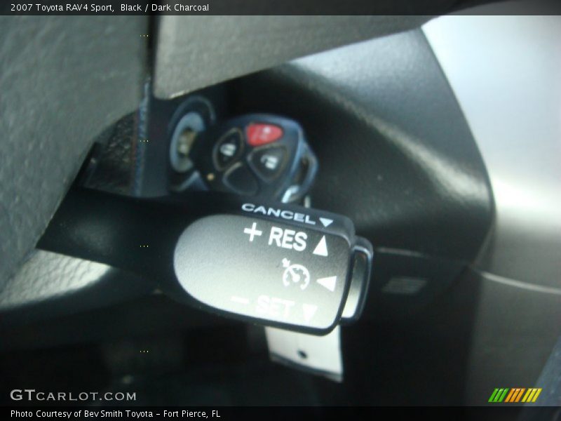 Black / Dark Charcoal 2007 Toyota RAV4 Sport
