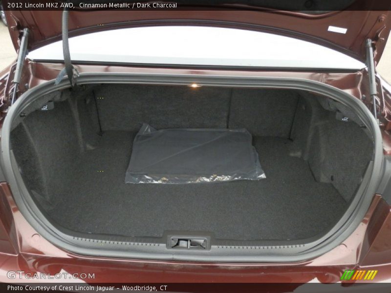 Cinnamon Metallic / Dark Charcoal 2012 Lincoln MKZ AWD