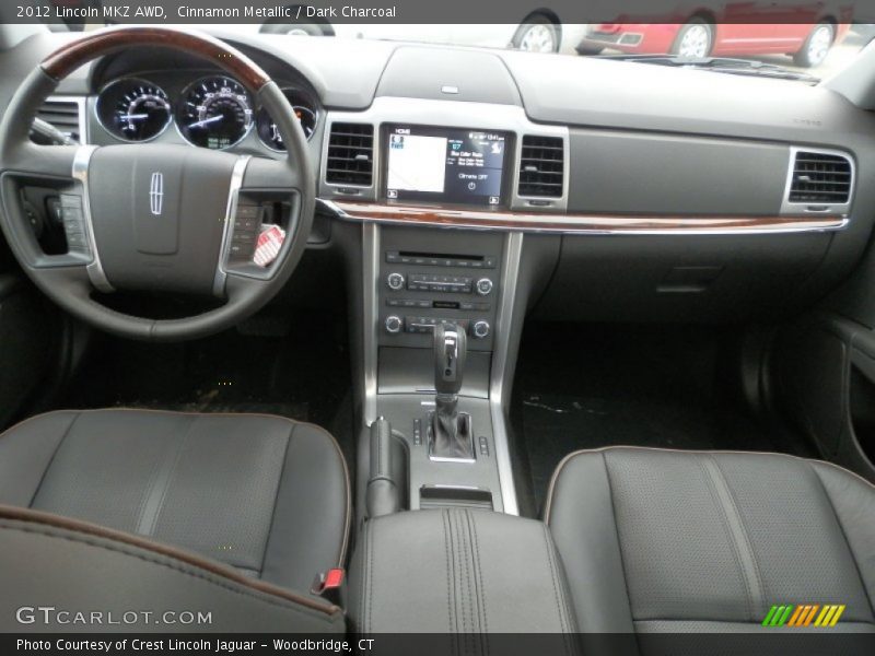 Cinnamon Metallic / Dark Charcoal 2012 Lincoln MKZ AWD