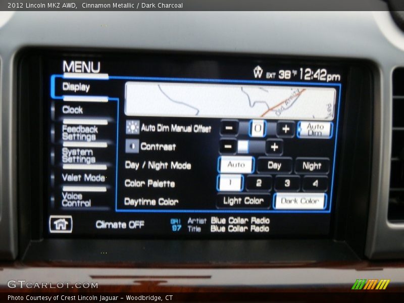 Cinnamon Metallic / Dark Charcoal 2012 Lincoln MKZ AWD