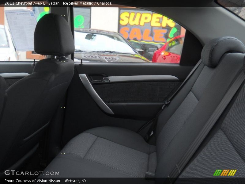 Ice Silver Metallic / Charcoal 2011 Chevrolet Aveo LT Sedan