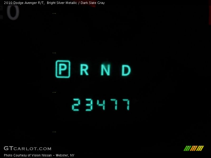 Bright Silver Metallic / Dark Slate Gray 2010 Dodge Avenger R/T