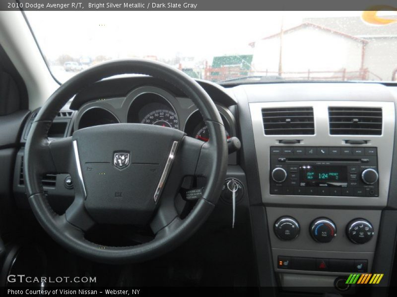 Bright Silver Metallic / Dark Slate Gray 2010 Dodge Avenger R/T