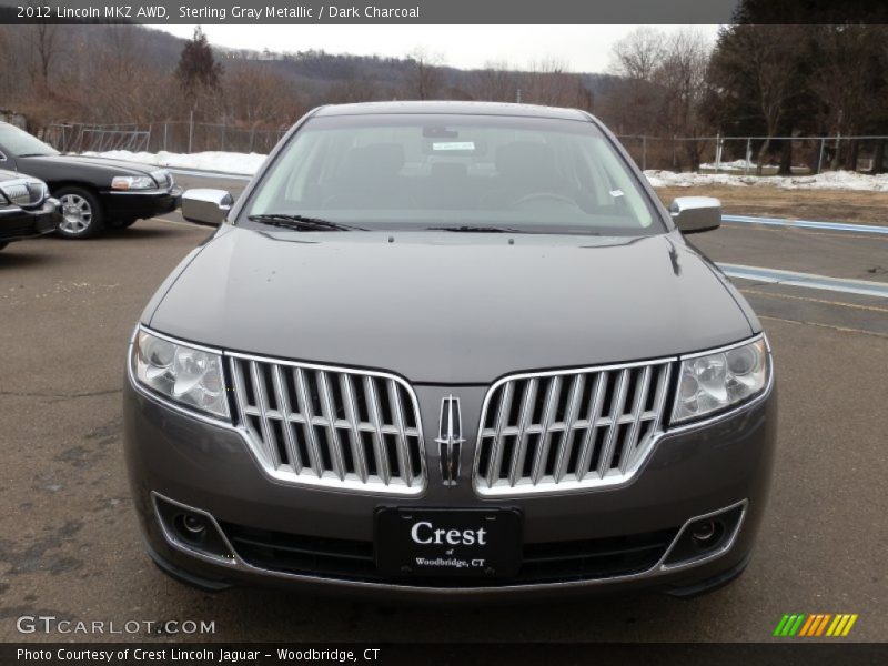 Sterling Gray Metallic / Dark Charcoal 2012 Lincoln MKZ AWD
