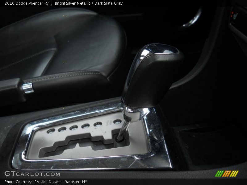 Bright Silver Metallic / Dark Slate Gray 2010 Dodge Avenger R/T