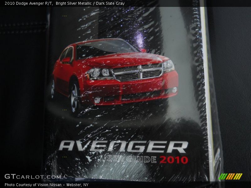 Bright Silver Metallic / Dark Slate Gray 2010 Dodge Avenger R/T