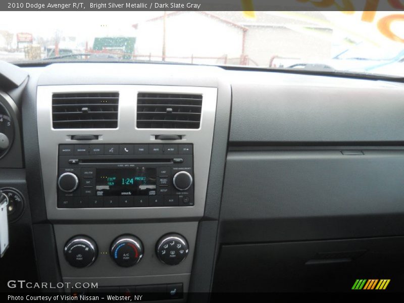 Bright Silver Metallic / Dark Slate Gray 2010 Dodge Avenger R/T