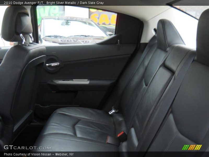 Bright Silver Metallic / Dark Slate Gray 2010 Dodge Avenger R/T