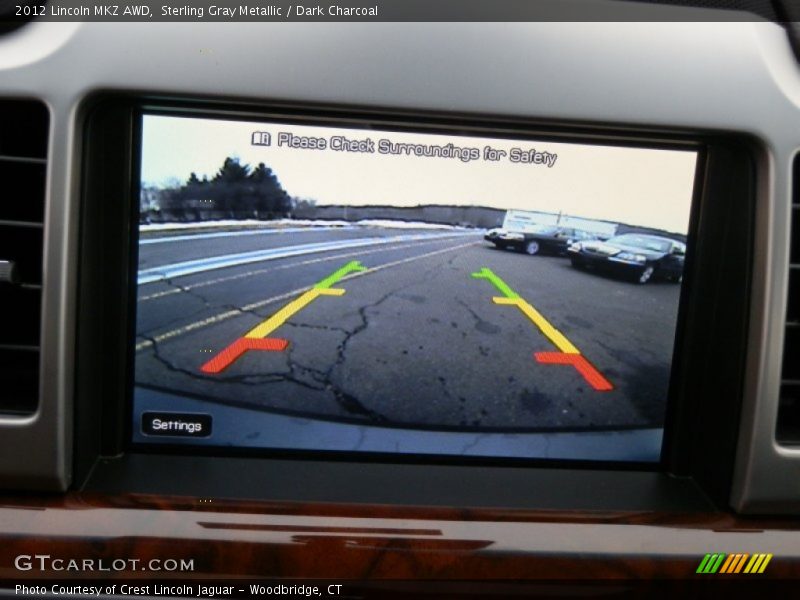 Sterling Gray Metallic / Dark Charcoal 2012 Lincoln MKZ AWD