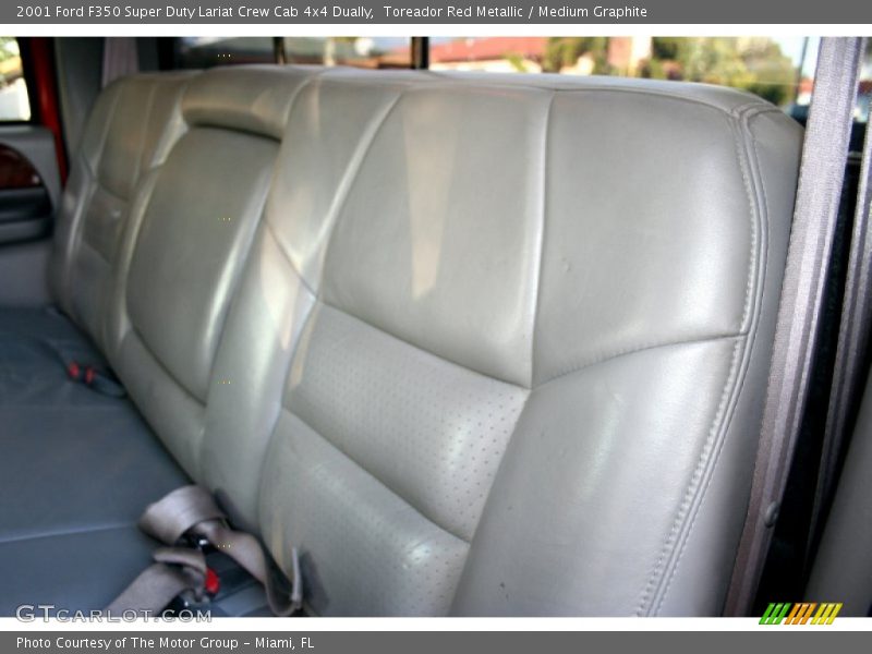 Toreador Red Metallic / Medium Graphite 2001 Ford F350 Super Duty Lariat Crew Cab 4x4 Dually