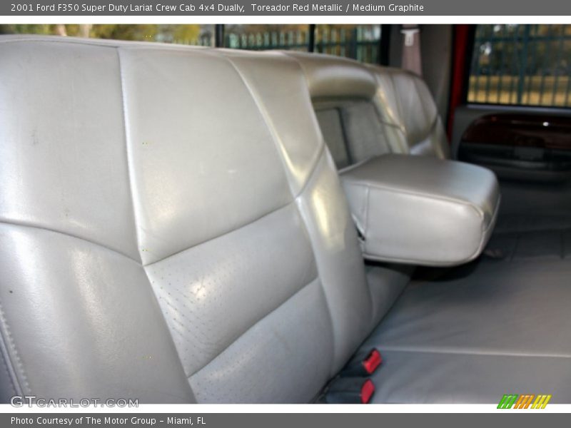 Toreador Red Metallic / Medium Graphite 2001 Ford F350 Super Duty Lariat Crew Cab 4x4 Dually