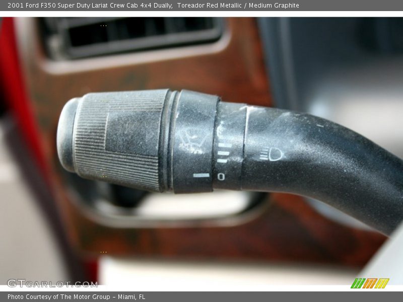 Toreador Red Metallic / Medium Graphite 2001 Ford F350 Super Duty Lariat Crew Cab 4x4 Dually