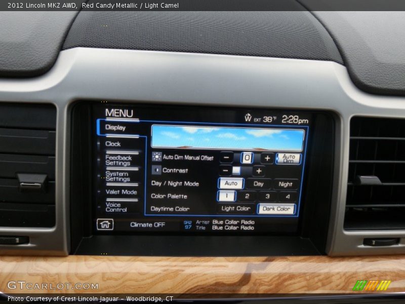 Red Candy Metallic / Light Camel 2012 Lincoln MKZ AWD