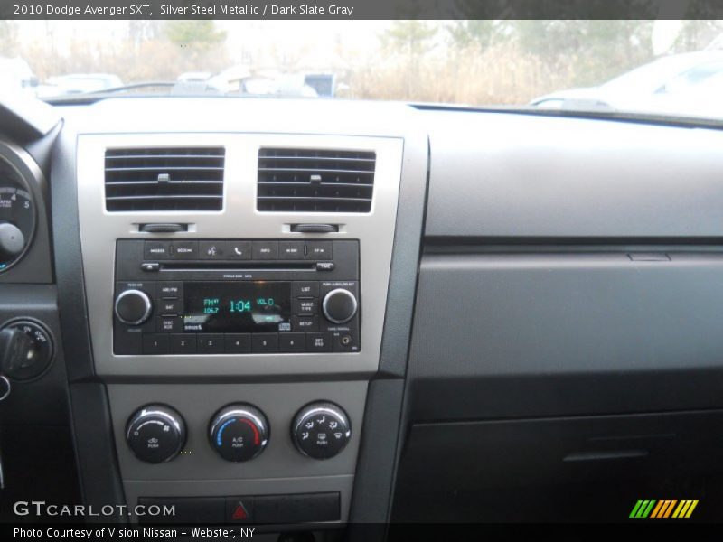 Silver Steel Metallic / Dark Slate Gray 2010 Dodge Avenger SXT