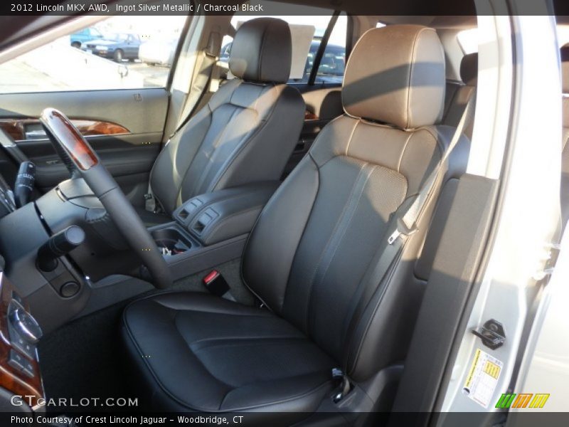 Ingot Silver Metallic / Charcoal Black 2012 Lincoln MKX AWD