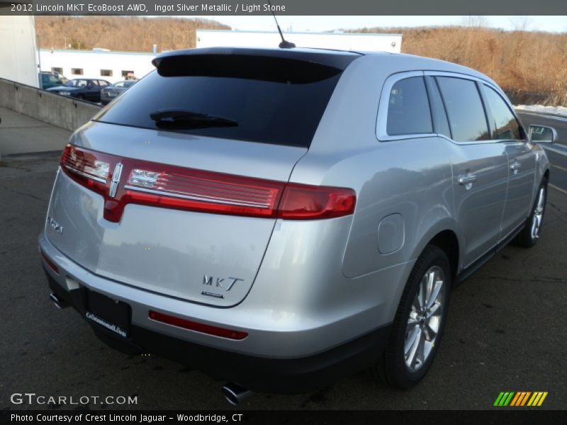 Ingot Silver Metallic / Light Stone 2012 Lincoln MKT EcoBoost AWD