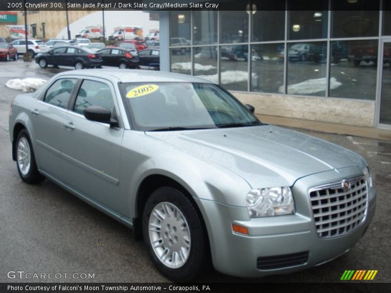 Satin Jade Pearl / Dark Slate Gray/Medium Slate Gray 2005 Chrysler 300