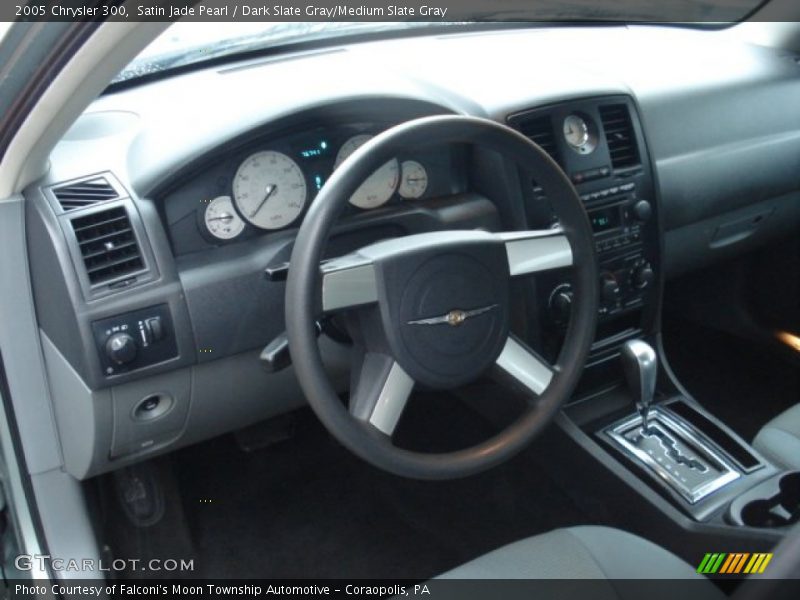 Satin Jade Pearl / Dark Slate Gray/Medium Slate Gray 2005 Chrysler 300