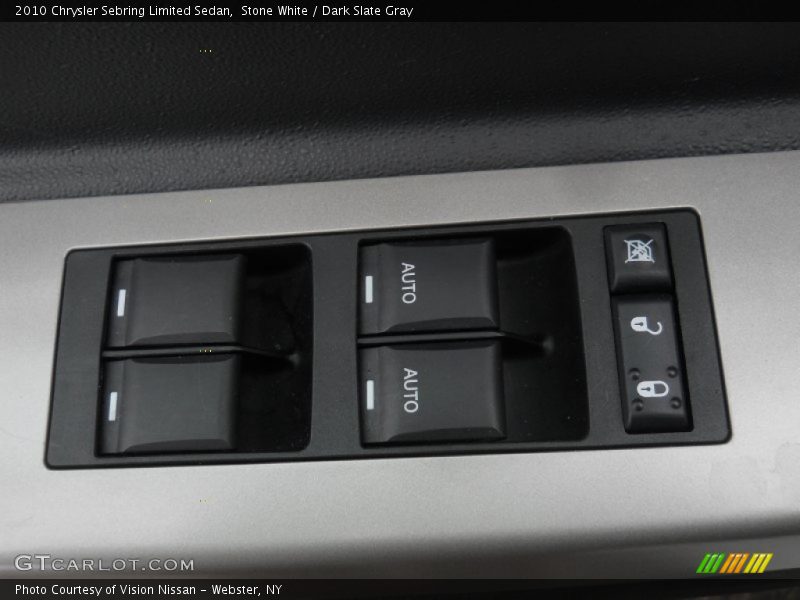Stone White / Dark Slate Gray 2010 Chrysler Sebring Limited Sedan