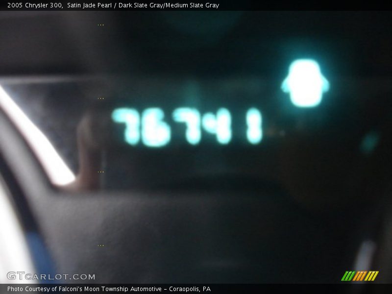 Satin Jade Pearl / Dark Slate Gray/Medium Slate Gray 2005 Chrysler 300