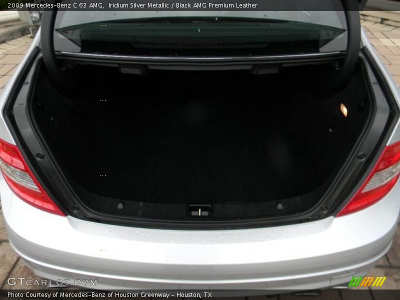 Iridium Silver Metallic / Black AMG Premium Leather 2009 Mercedes-Benz C 63 AMG