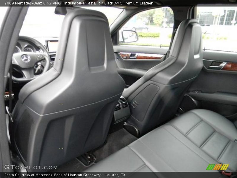  2009 C 63 AMG Black AMG Premium Leather Interior