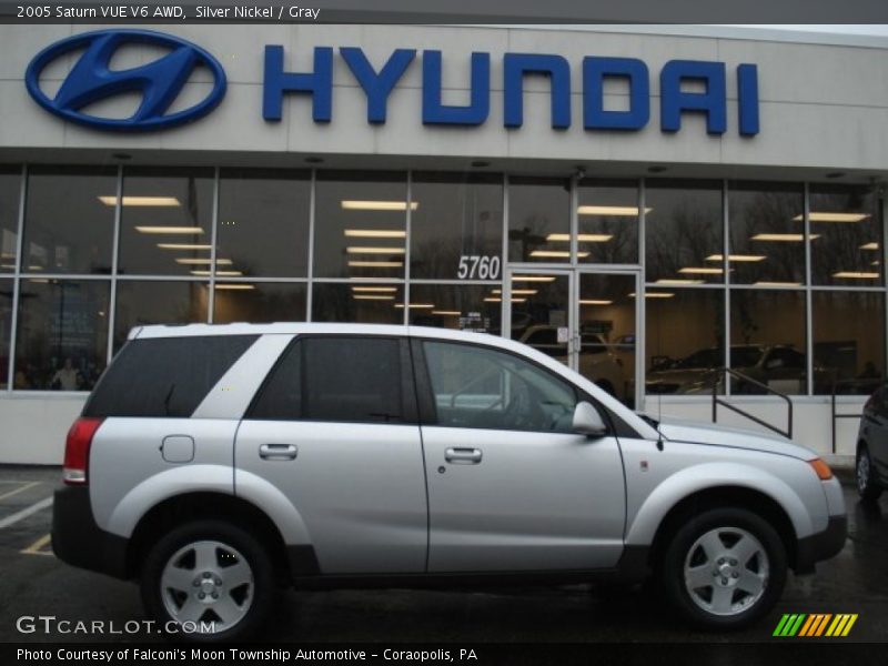 Silver Nickel / Gray 2005 Saturn VUE V6 AWD
