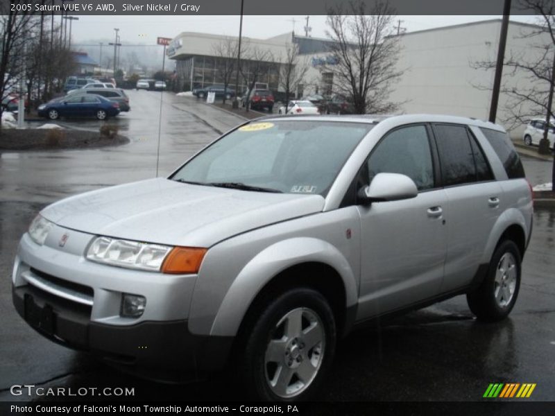 Silver Nickel / Gray 2005 Saturn VUE V6 AWD