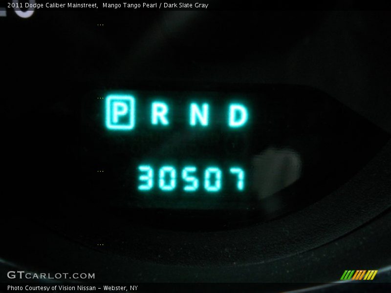 Mango Tango Pearl / Dark Slate Gray 2011 Dodge Caliber Mainstreet