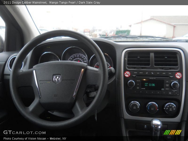 Mango Tango Pearl / Dark Slate Gray 2011 Dodge Caliber Mainstreet