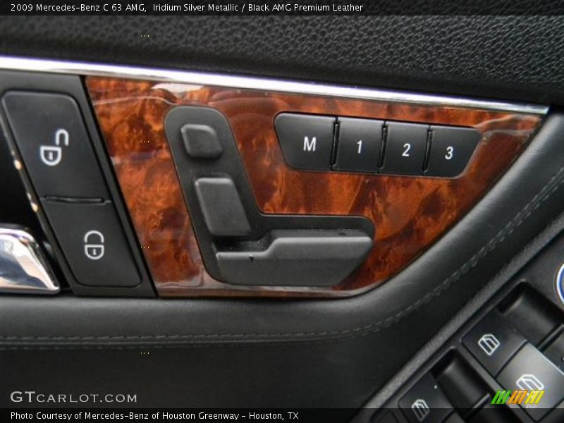 Iridium Silver Metallic / Black AMG Premium Leather 2009 Mercedes-Benz C 63 AMG