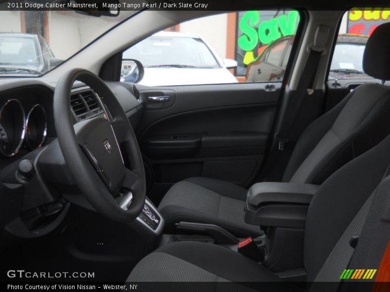 Mango Tango Pearl / Dark Slate Gray 2011 Dodge Caliber Mainstreet