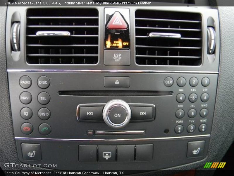 Controls of 2009 C 63 AMG