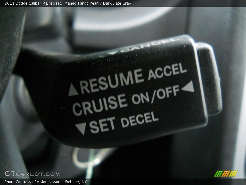 Mango Tango Pearl / Dark Slate Gray 2011 Dodge Caliber Mainstreet
