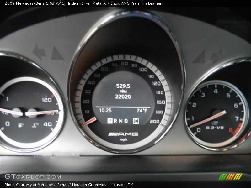  2009 C 63 AMG 63 AMG Gauges