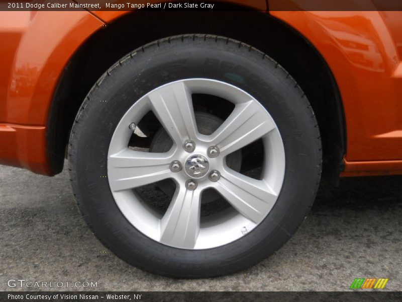 Mango Tango Pearl / Dark Slate Gray 2011 Dodge Caliber Mainstreet