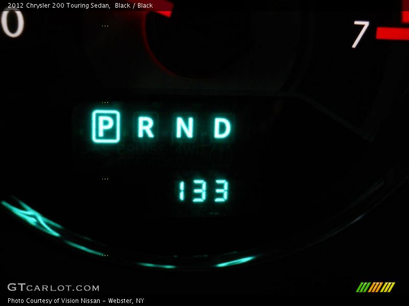 Black / Black 2012 Chrysler 200 Touring Sedan